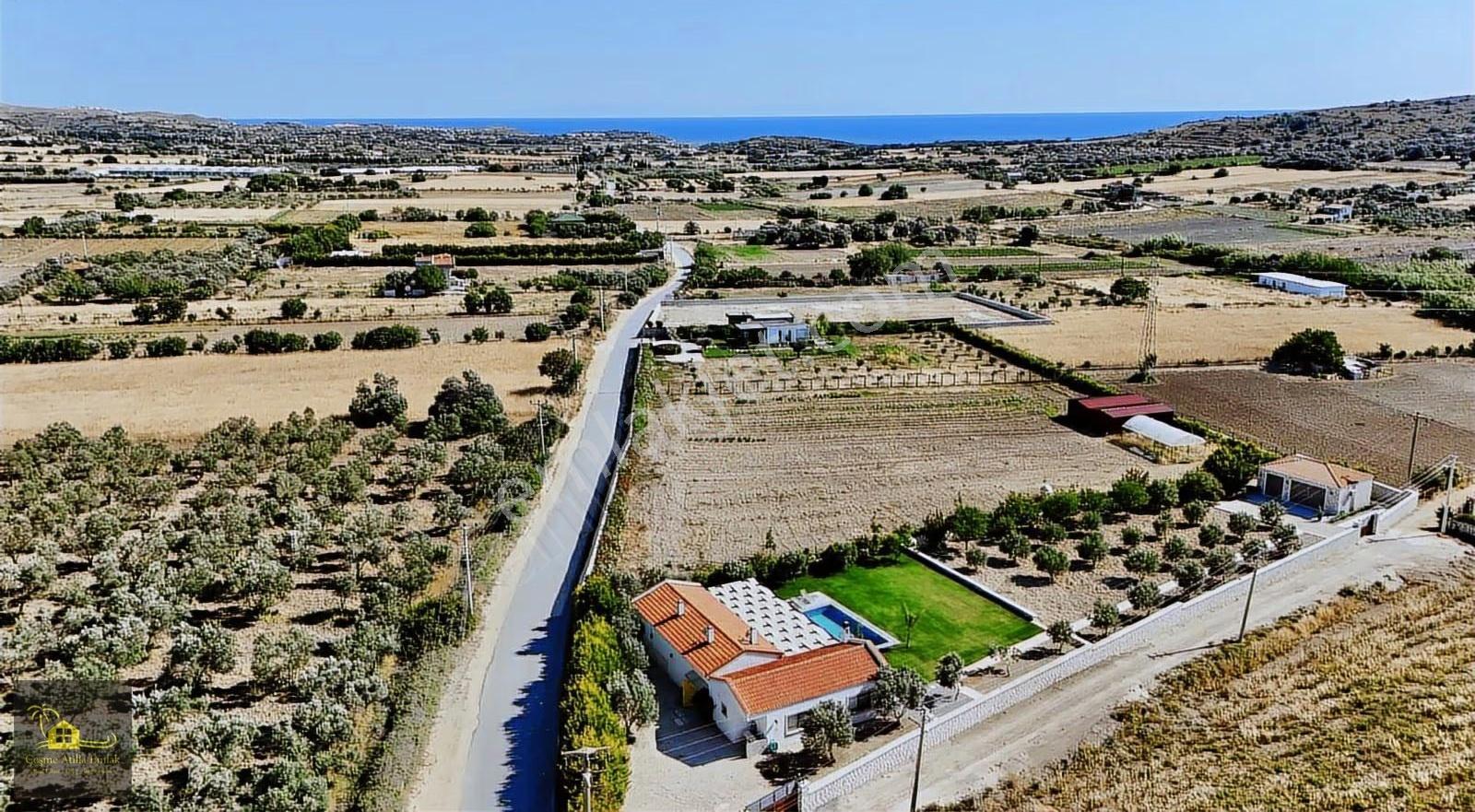 Çeşme'de Satılık 2650m2 Arazi İçerisinde Satılık Tam Müstakil - Görsel 28