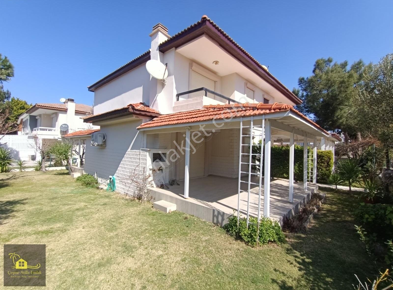 Atilla Emlak'tan Çeşme Dalyan Marinaya Yakın 3+1 Bakımlı Villa - Görsel 21