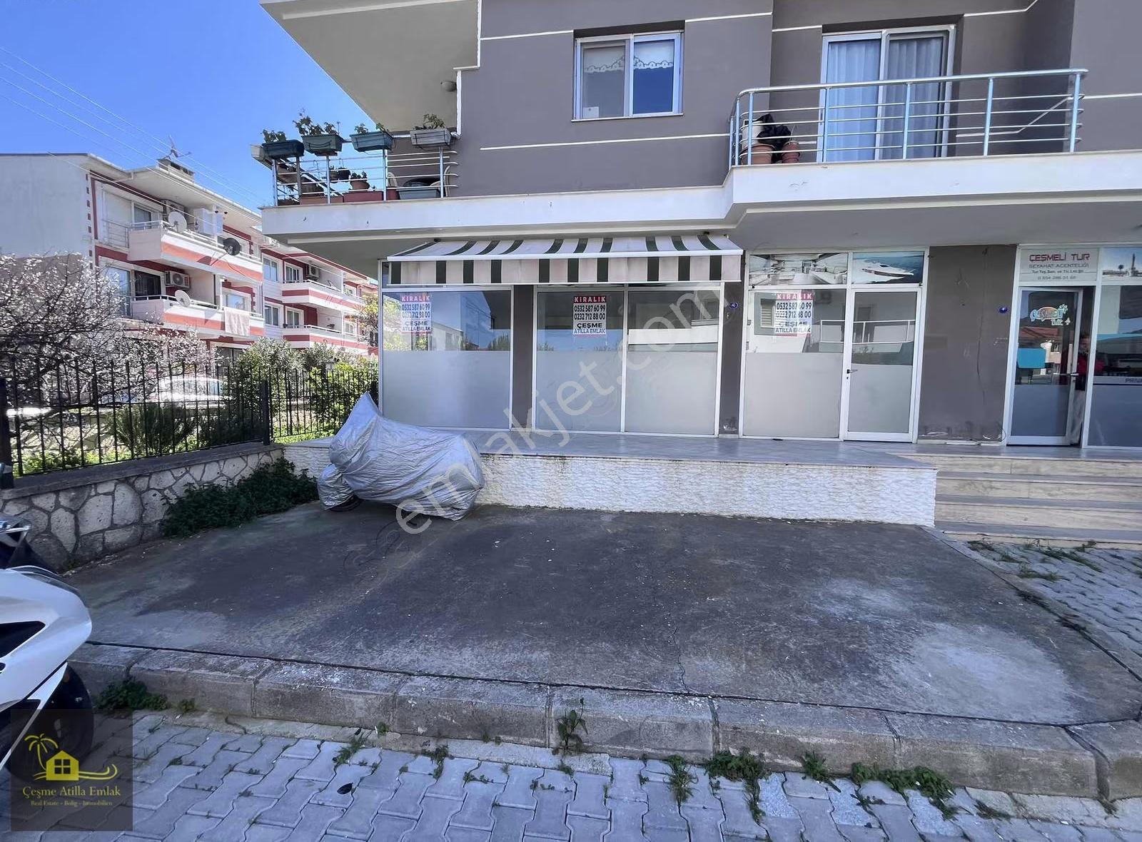Çeşme Marinaya Yürüyüş Mesafesinde Geniş Teraslı İşyeri Dükkan - Görsel 2