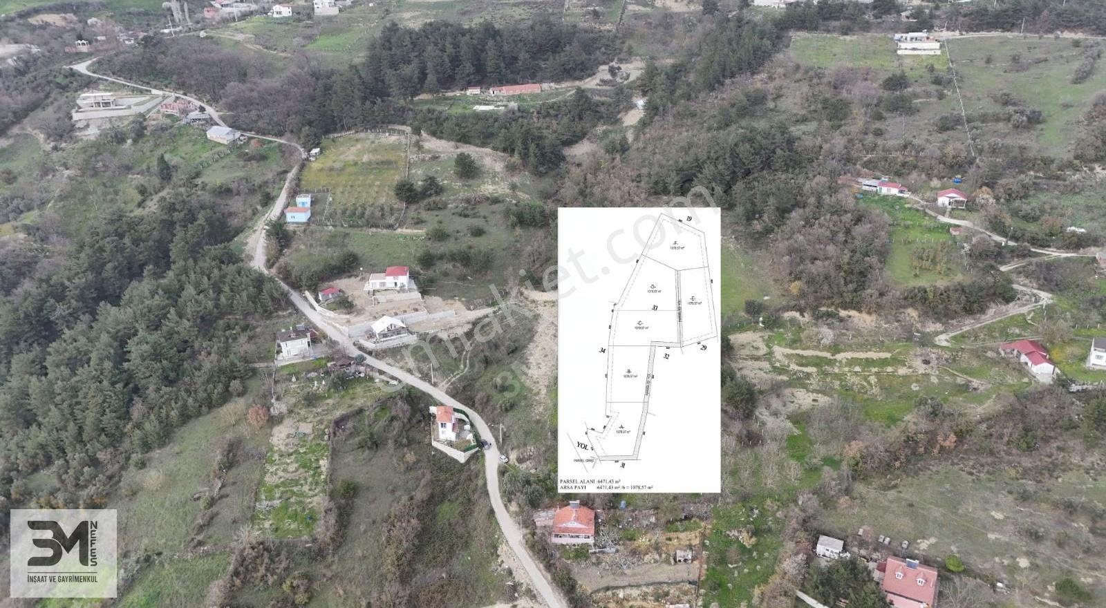 Sakarya Geyve Köprübaşı 6472 M2 %40 Villa İmarlı Panoramik Arsa - Görsel 19