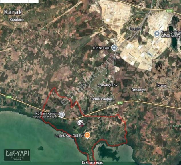 Yola Ve Kanala Cephe Göl Manzara,1100m Tapu ,10 Dönüm Kullanım.. - Görsel 7
