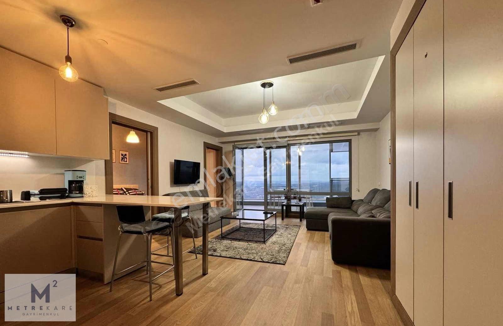 Ağaoğlu Maslak 1453 1+1 Eşyalı Kiralık Yüksek Kat Gerçek Güncel - Görsel 18