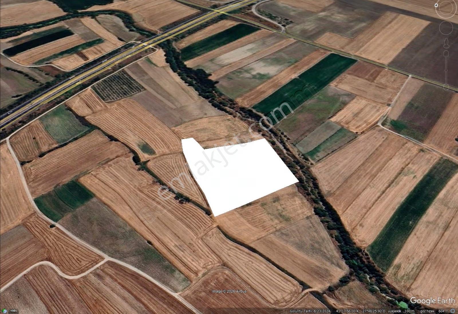 *tekirdağ Ergene De Fırsat Kazançlı Otoyola Yakın Satılık Tarla* - Görsel 3