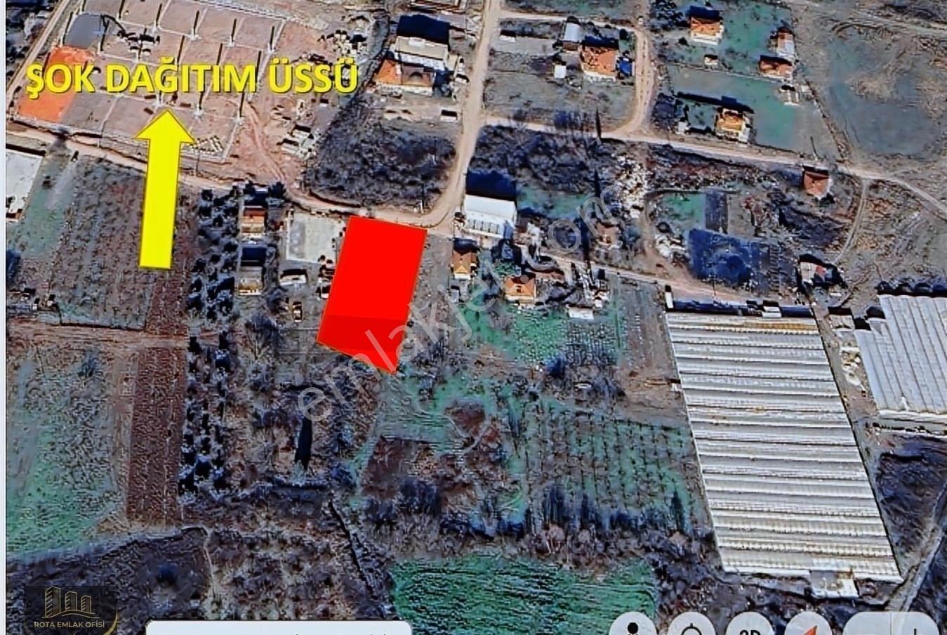 Rota'dan Çavuşçiftliği Güzel Konumda 1400m² Sanayi İmarlı Arsa - Görsel 6