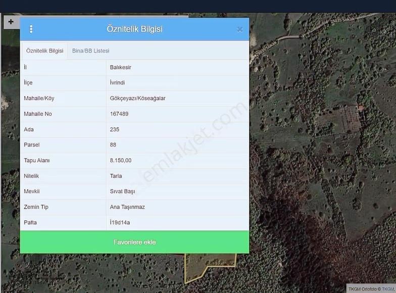 Balıkesir Gökçeyazı Köseağalarda 29.950 M² Yatırımlık Tarla - Görsel 4