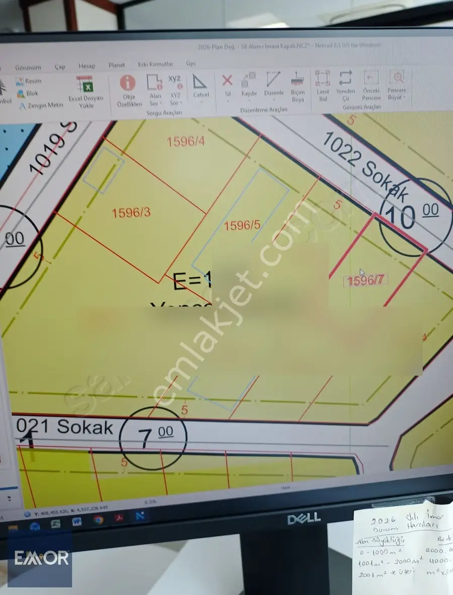 Emor Gayrimenkulden Satılık Fırsat Arsası