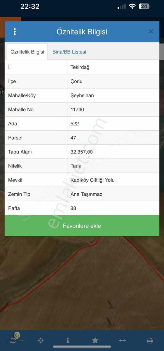 Organize Sanayi Bolgesının Dibinde Satılık Arsa - Görsel 4