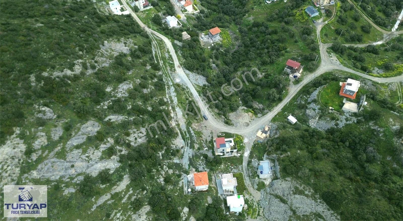 Turyap Foça'dan Sazlıca'da Deniz Manzaralı Satılık Arsa - Görsel 5