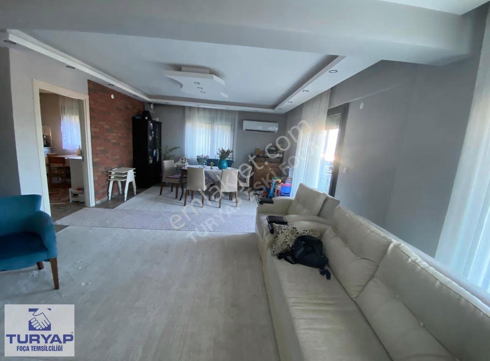 Turyap'tan Foça Bağarası'nda Manzaralı Bahçeli 3+1 Dubleks Daire - Görsel 6
