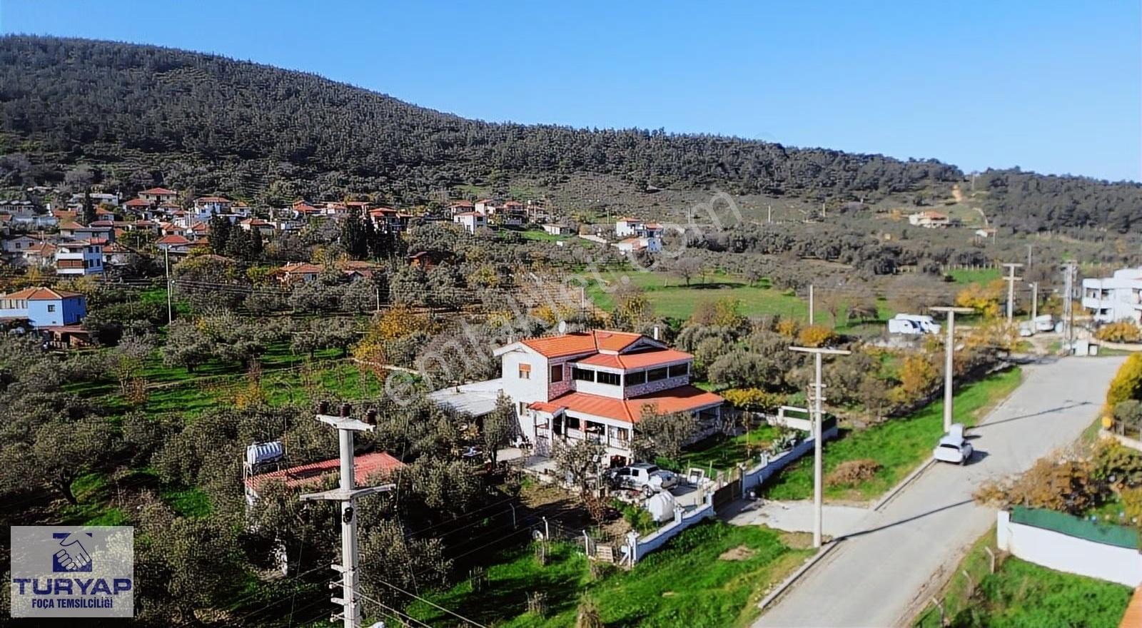 Turyap Foça'dan Ilıpınar'da Satılık Özel Yapım Villa Ve Arsası - Görsel 3