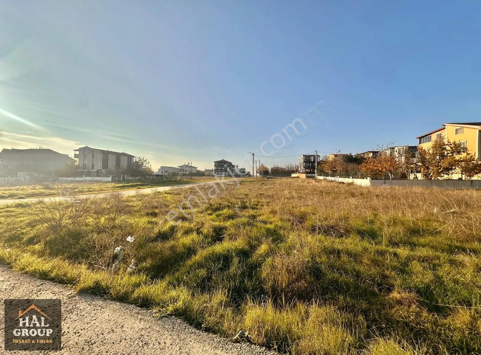 ╭╯hâl Group╰╮asfalt Yola Cephe Köşe Başı Müstakil Villa Arsası