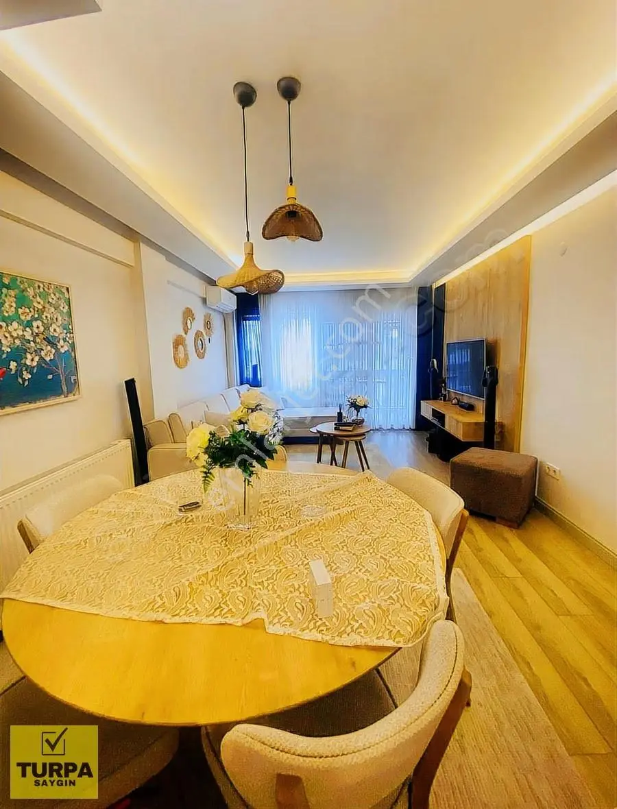 Turpadan Bahçelievlerde İçi Full Yapılı Lüks 2+1 Satılık Daire