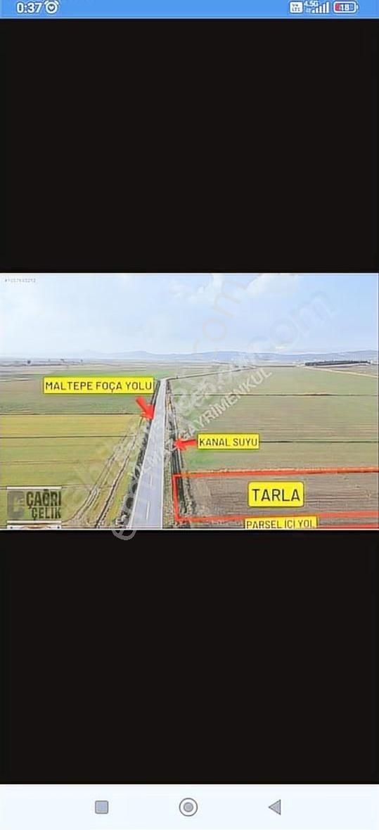 Foça Gerenköyde 345 M2 Bahçe Acil Satılıktır - Görsel 3