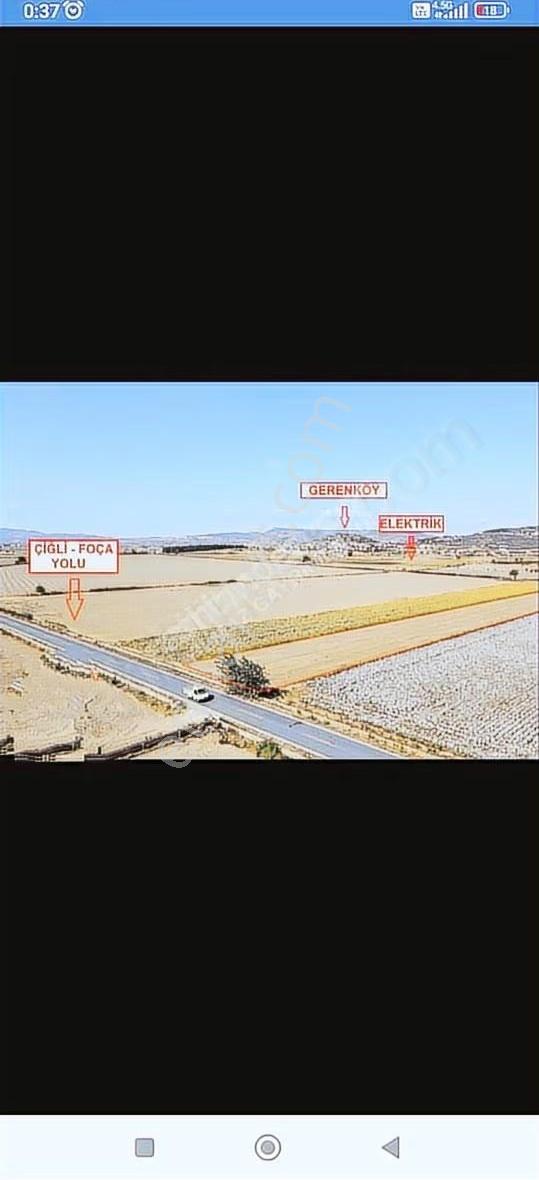 Foça Gerenköyde 345 M2 Bahçe Acil Satılıktır - Görsel 15