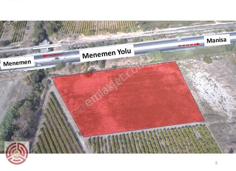 Emir Gruptan Menemen Yolu Üzerinde Geleceği Parlak Satılık Tarla - Görsel 29
