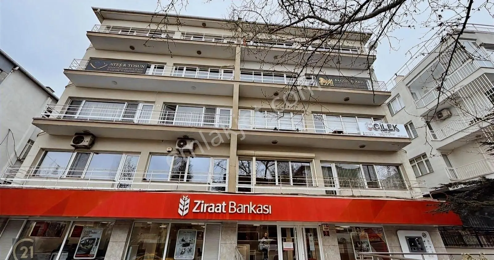Cinnah Caddesi ,ziraat Bankası Üstü Panoramik Manzara 2+1 Daire