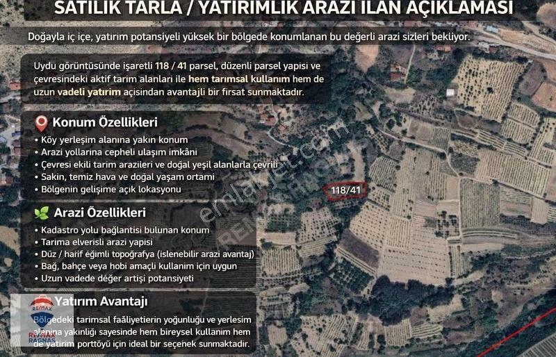 Sakarya Geyve Hisarlıkta Köye Yakın Satılık Tarla - Görsel 5