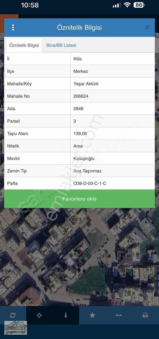 Emniyet Gayrimenkul Eski Beşevlerde Satılık Arsa 139 M2 Cadde Üz - Görsel 11