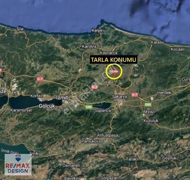 Sakarya Adapazarı Karadere Köyünde Yola Cephe 512 M2 Tarla