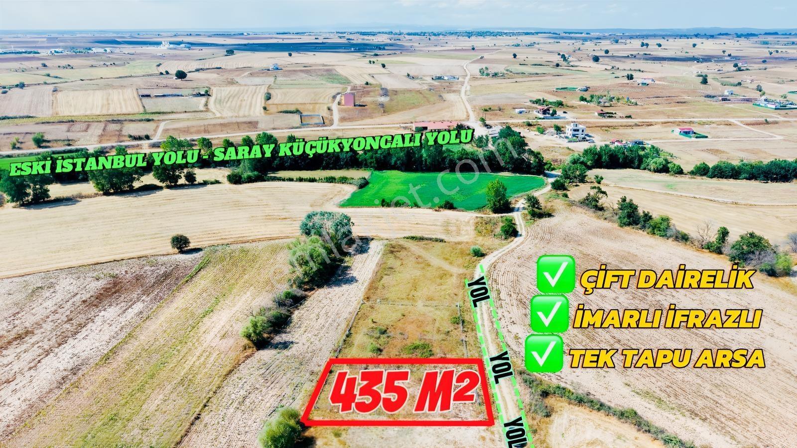 Büyükyoncalı Çift Dairelik Uygun Satılık İmarlı Arsa - Görsel 5