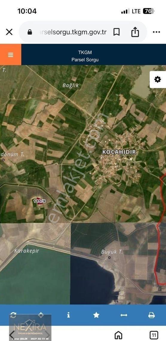 Edirne İpsala Kocahıdır Mahallesi’nde Satılık Hisseli Tarla - Görsel 3