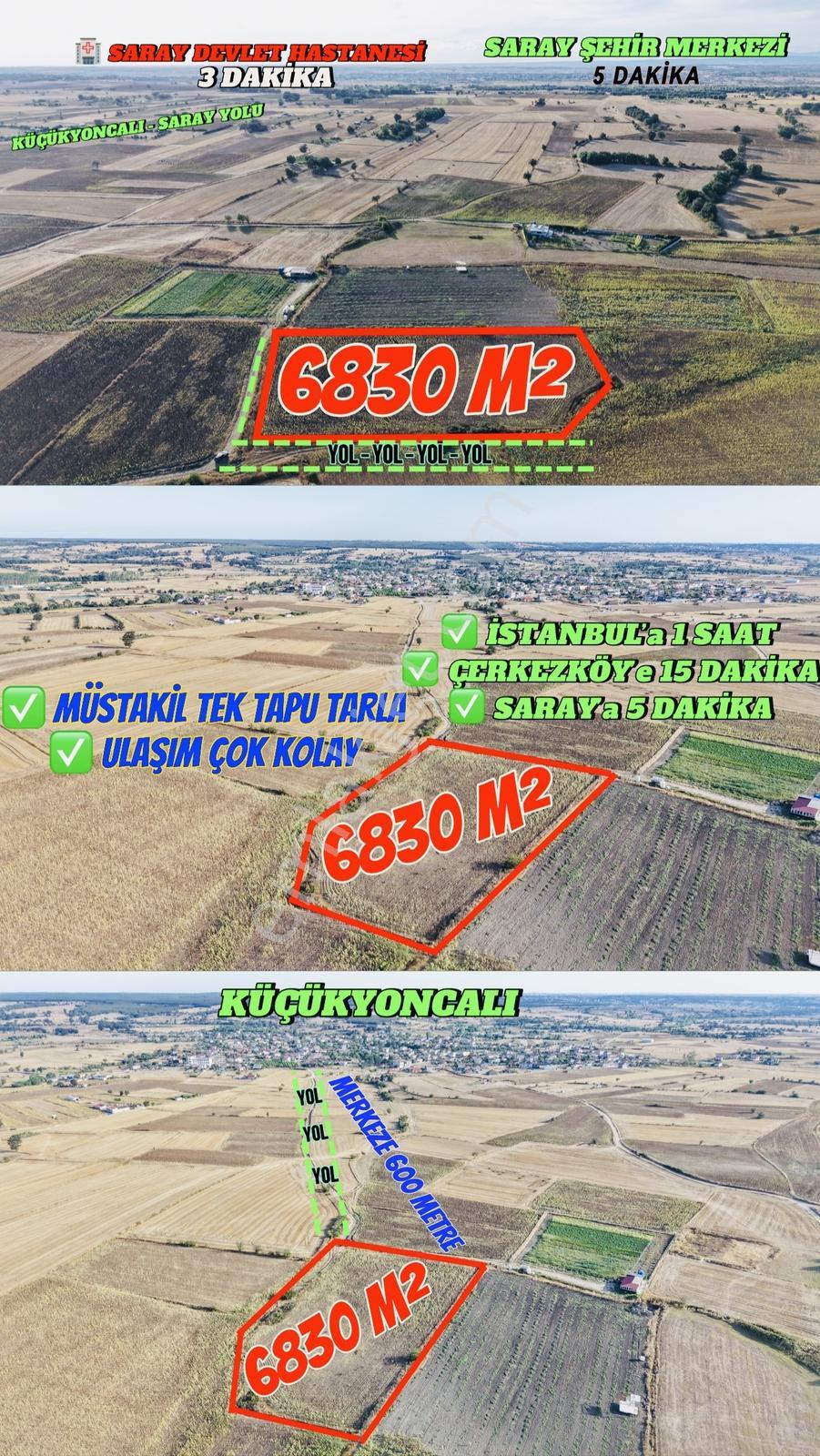 Küçükyoncalının En Ucuz Tarlasını Satıyoruz !!! - Görsel 3