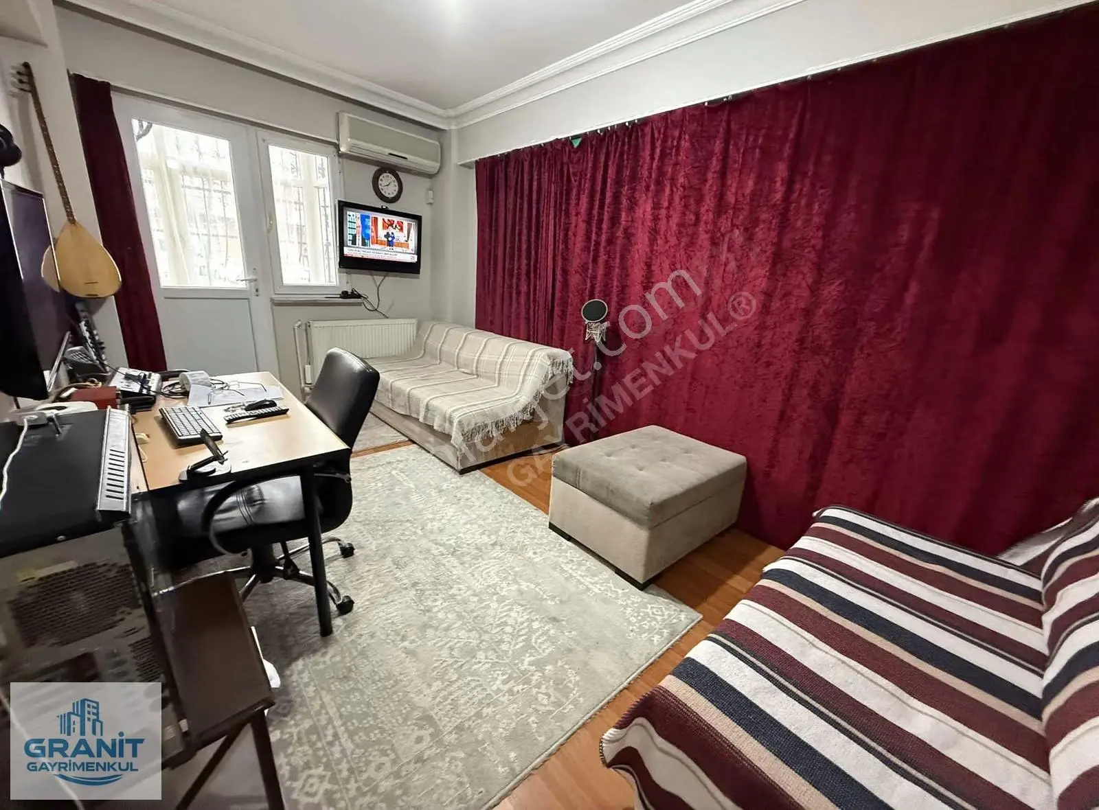 Granit Gayrimenkul'den 1+1 Yüksek Giriş Eşyalı Daire