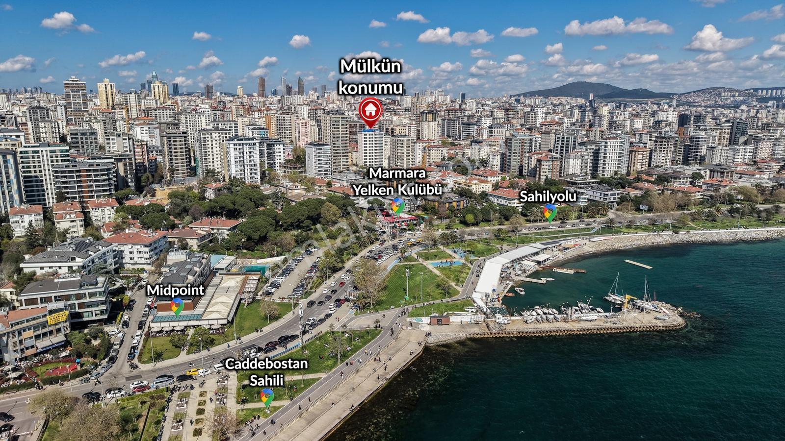 Caddebostan'da Eşi Ve Benzeri Olmayan Adalar Ve Deniz Manzaralı - Görsel 17