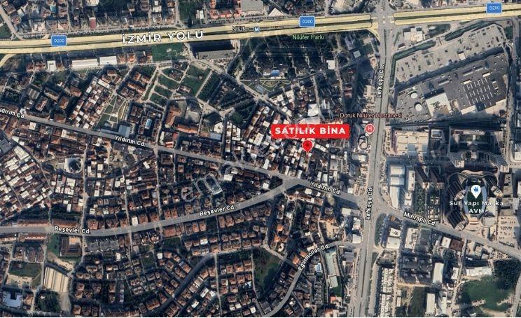 Nilüfer Beşevler Konak Mahallesi Satılık 3 Katlı Bina