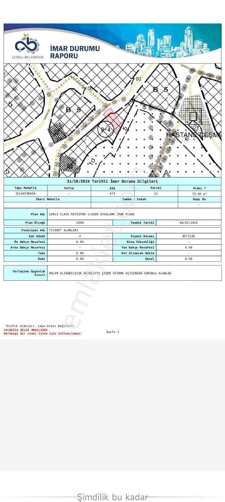 Silahtarağa Mahallesinde Satılık 76 M² 4 Kat İmarlı Arsa