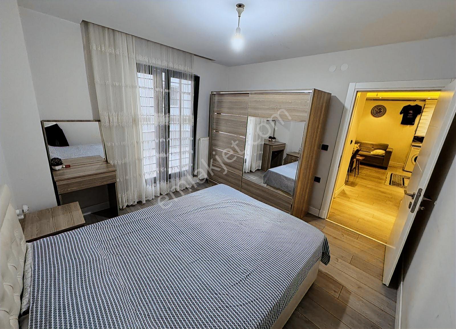 Sahile 50 Metre Mesafede Eşyalı Kiralık 1+1 Daire - Görsel 9