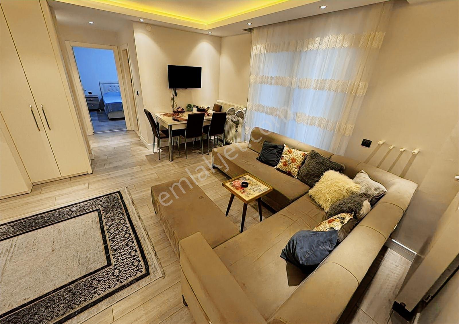 Sahile 50 Metre Mesafede Eşyalı Kiralık 1+1 Daire - Görsel 15