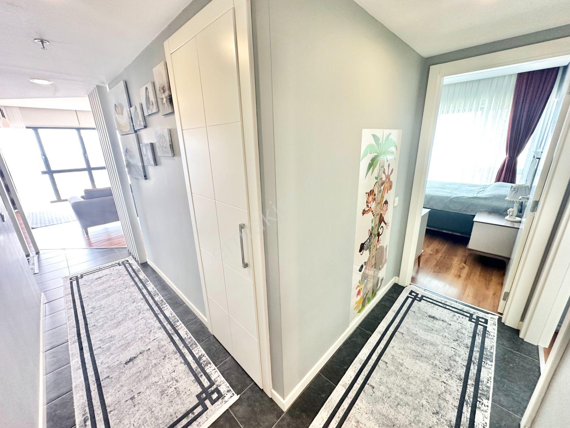 Ataşehir Odakule Residence 3+1 Yüksek Kat Panoramik Deniz Manzaralı Satılık Daire - Görsel 9