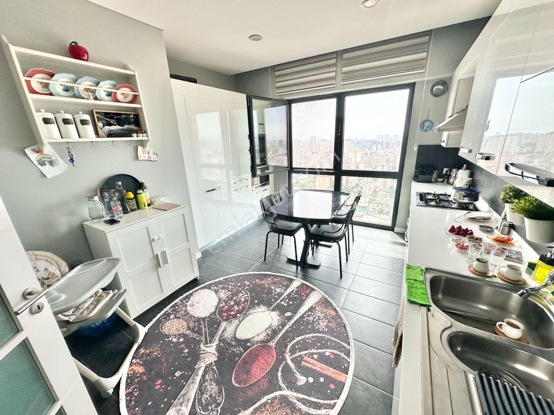 Ataşehir Odakule Residence 3+1 Yüksek Kat Panoramik Deniz Manzaralı Satılık Daire - Görsel 20