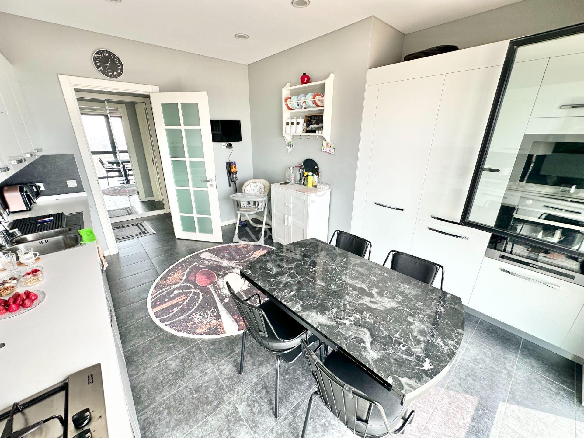 Ataşehir Odakule Residence 3+1 Yüksek Kat Panoramik Deniz Manzaralı Satılık Daire - Görsel 19