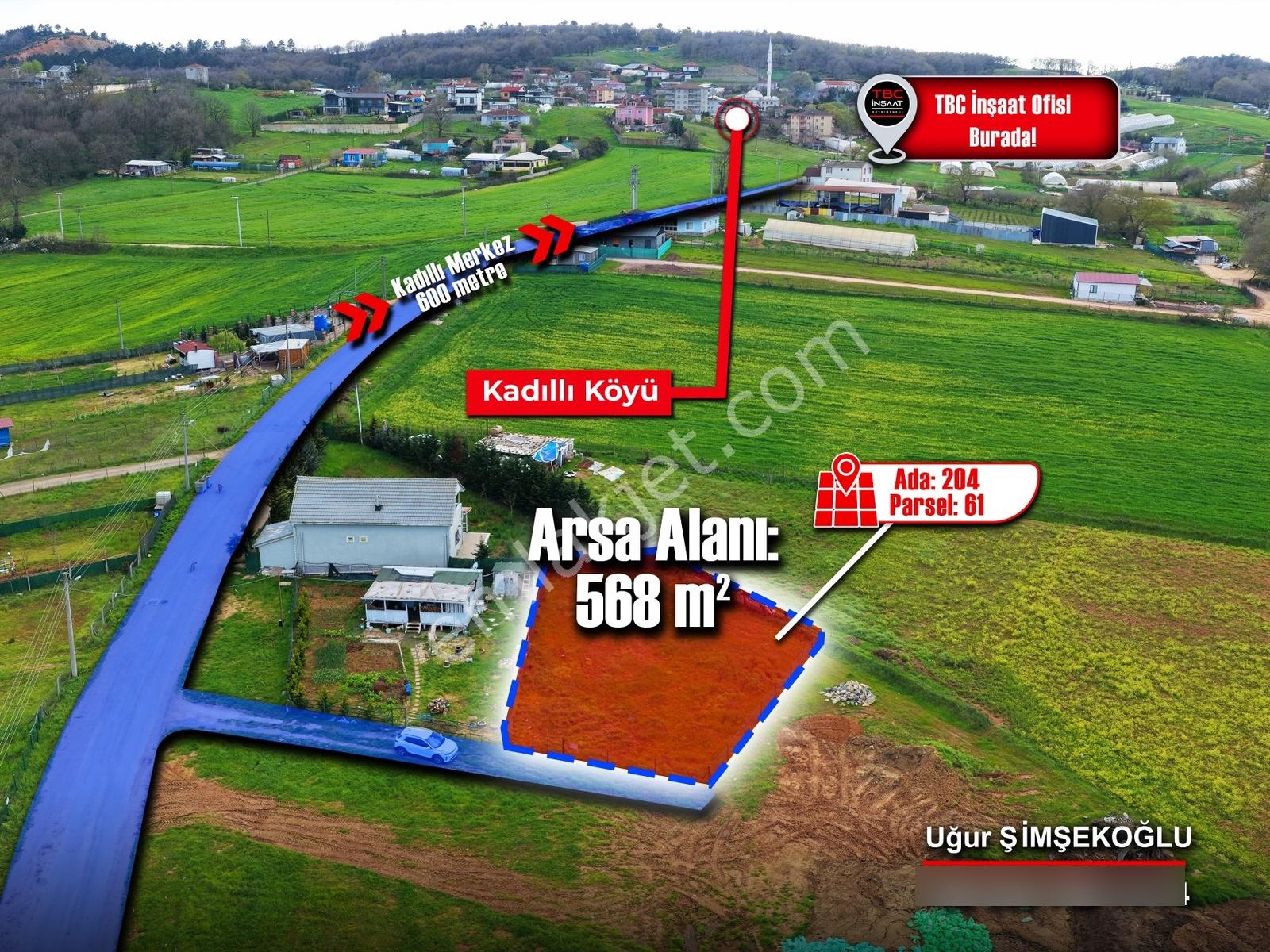 Tbc Gayrimenkul | Gebze Kadıllı'da 568 M² Satılık Tarla - Görsel 6
