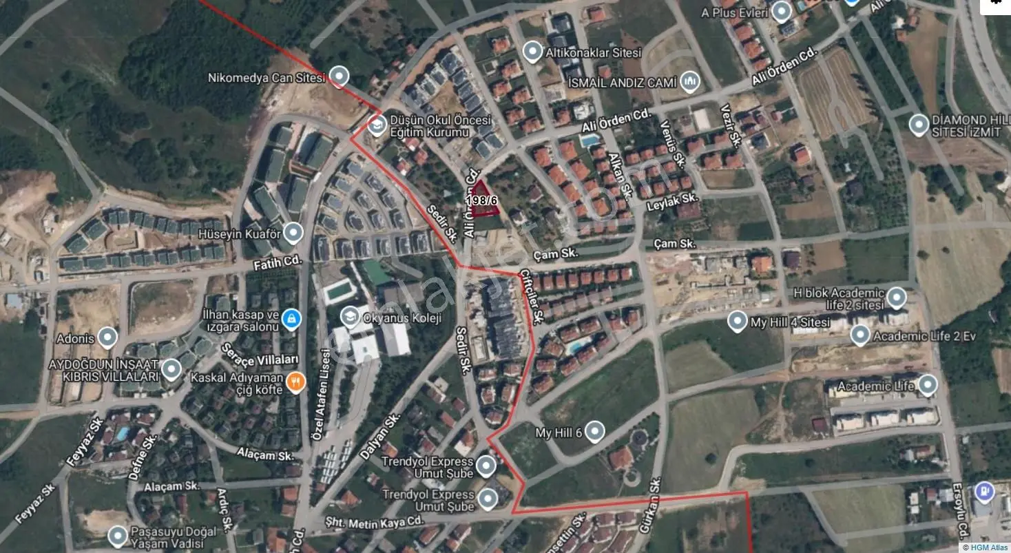 Cb Akademi Kabaoğlunda Deniz Manzaralı Köşe Parsel Villa İmarlı - Görsel 29
