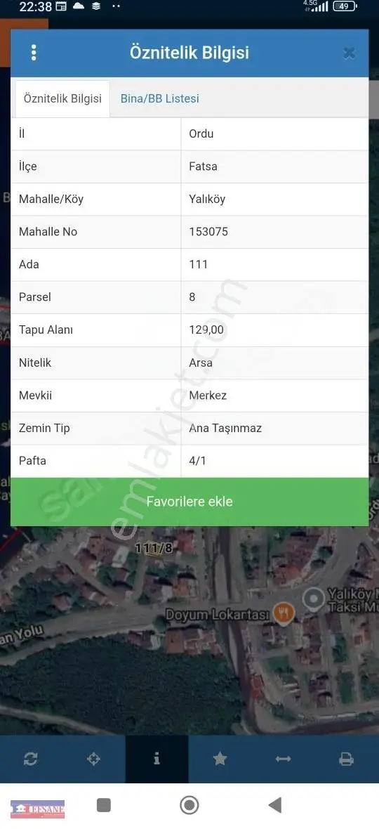 Fatsa Yalıköy'de Satılık Ev Ve Arsası - Görsel 4