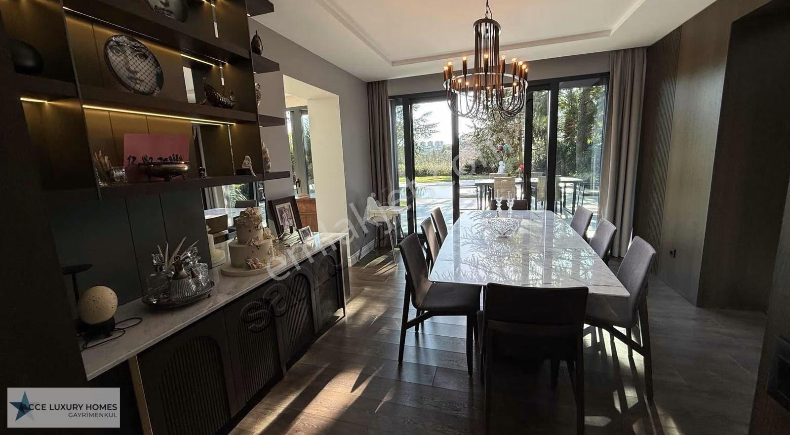 Acarkent Acce'den Full Yapılı Özel Tasarım Modern Satılık Villa - Görsel 23