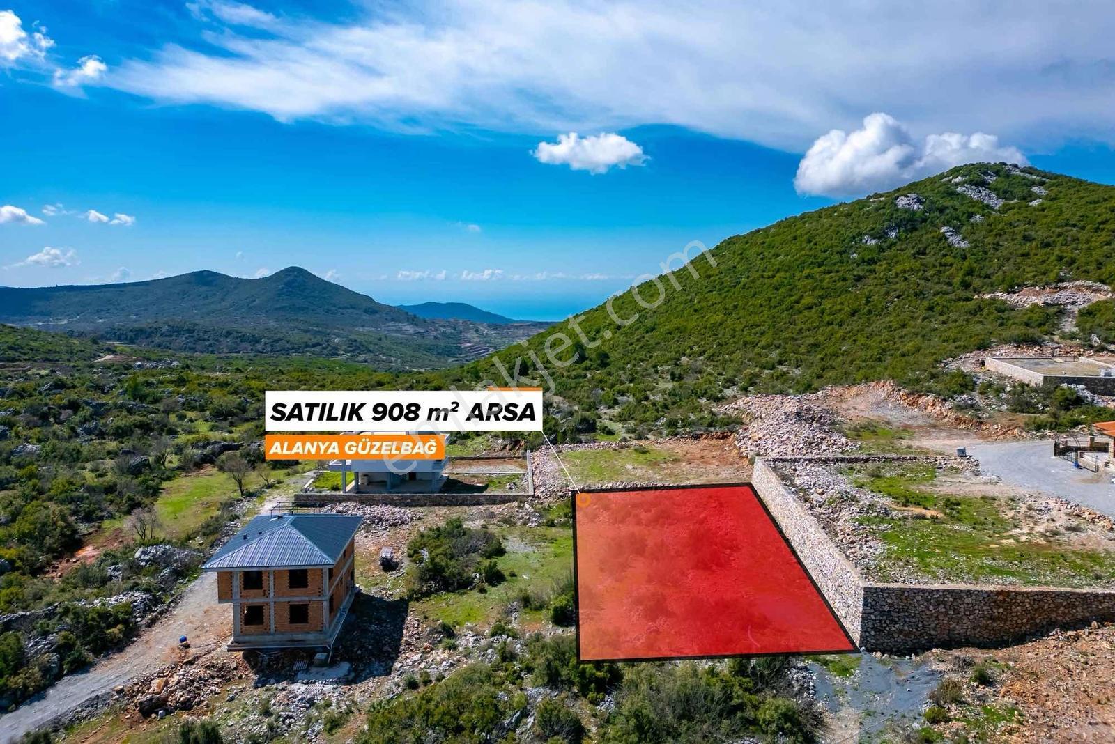 Alanya Güzelbağda 2 Parsel Toplam 1.817 M² Satılık Arsa - Görsel 2