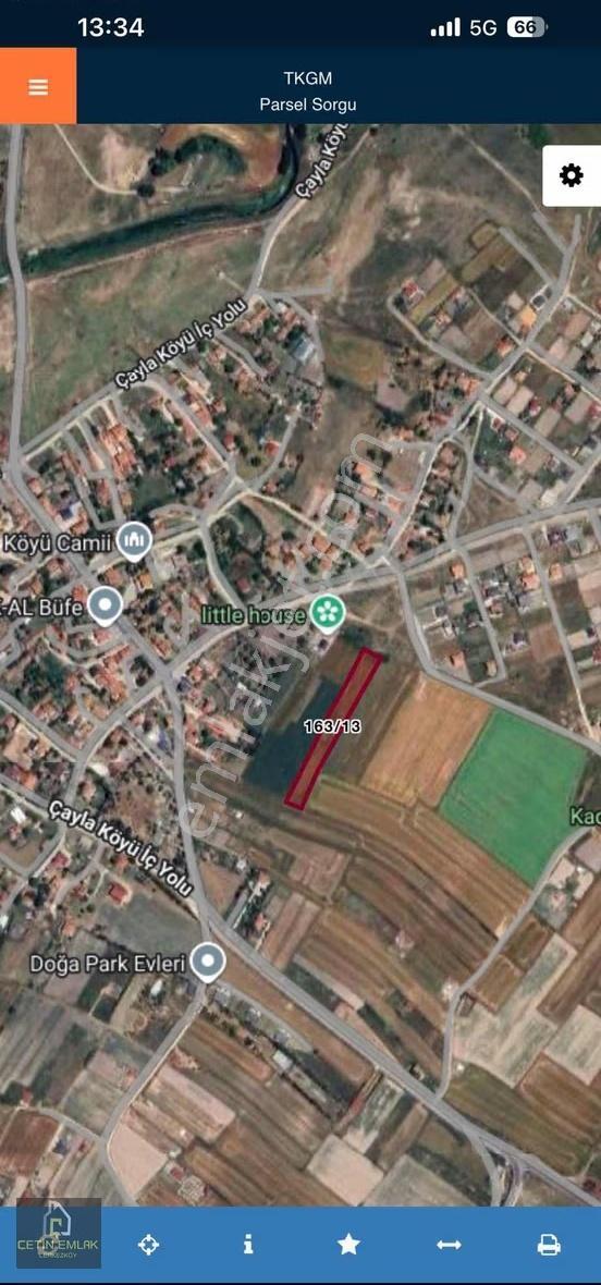 Çetin'den Çayla Mahallesi Köy Dibi İmar İçi 248m² Hisseli Tarla - Görsel 12
