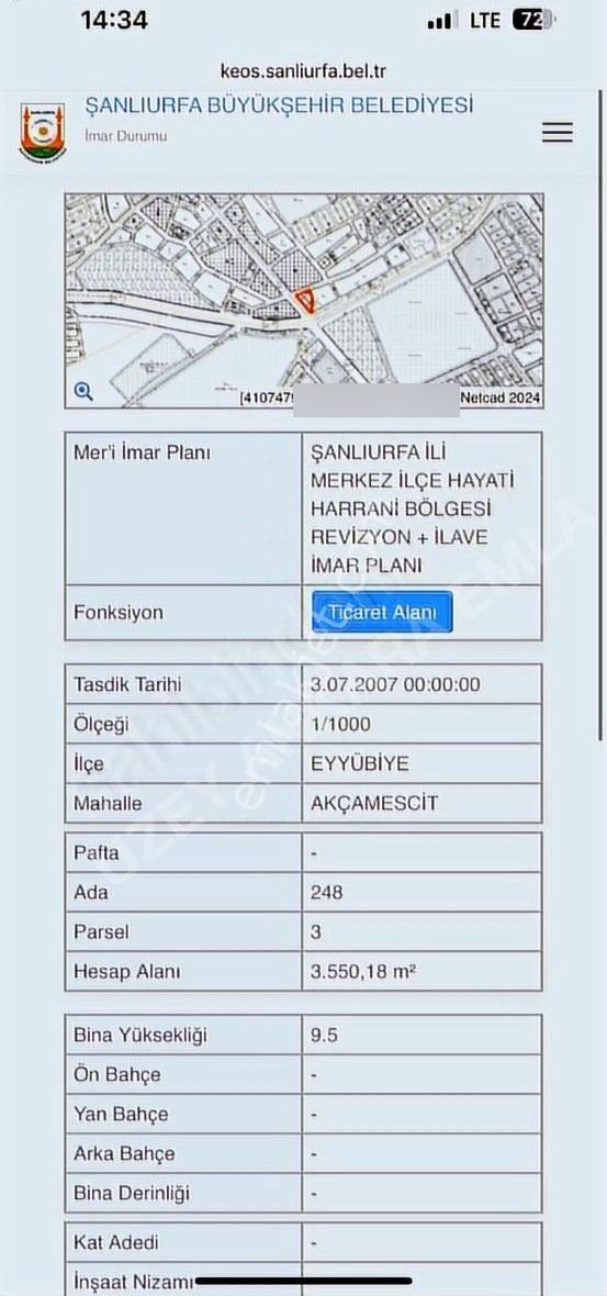 Eyyubiye Yenice 500m2 Muazzam Genişlik Heriş Koluna Uygun İşyeri - Görsel 13