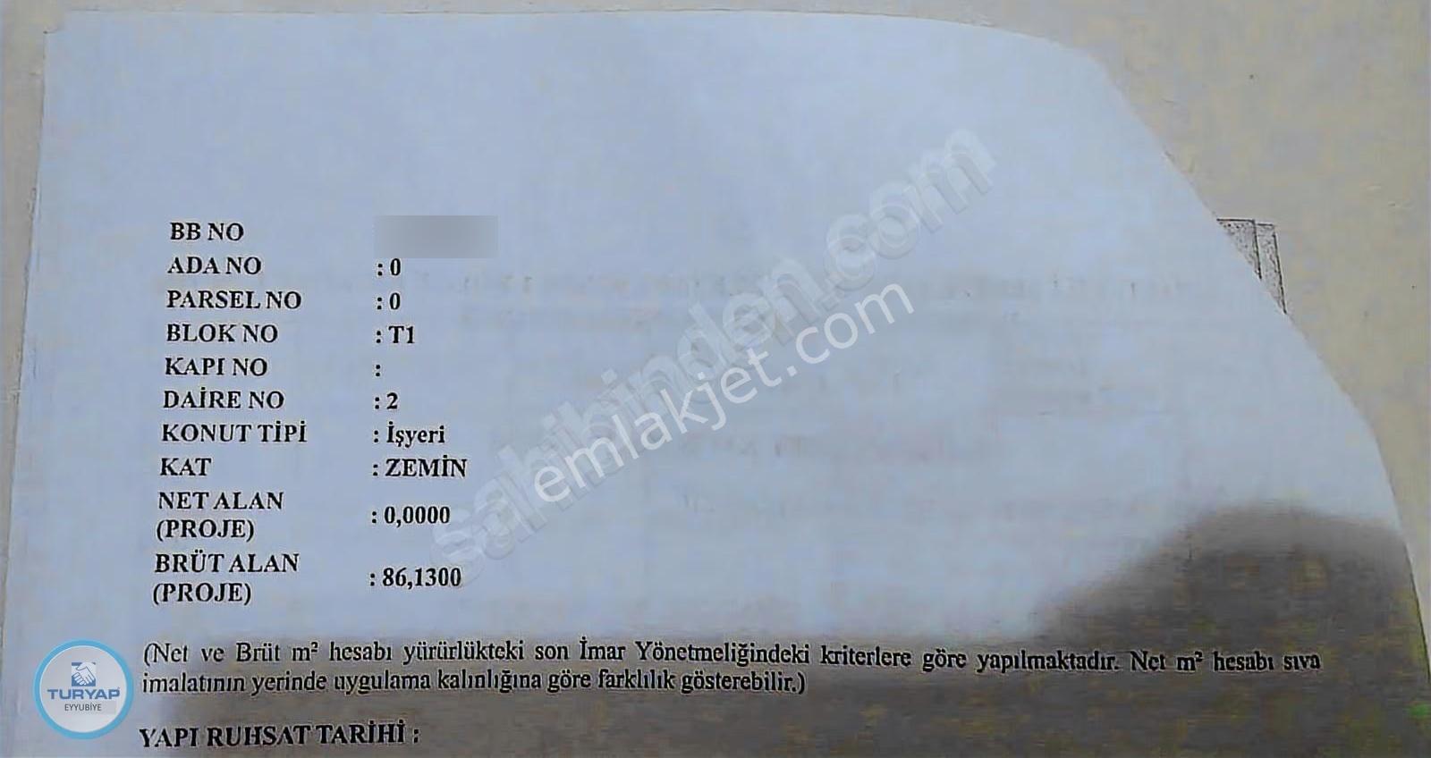 Kuzeyşehir Toki Muazzam Genişlik Her İş Koluna Uygun İşyeri - Görsel 2