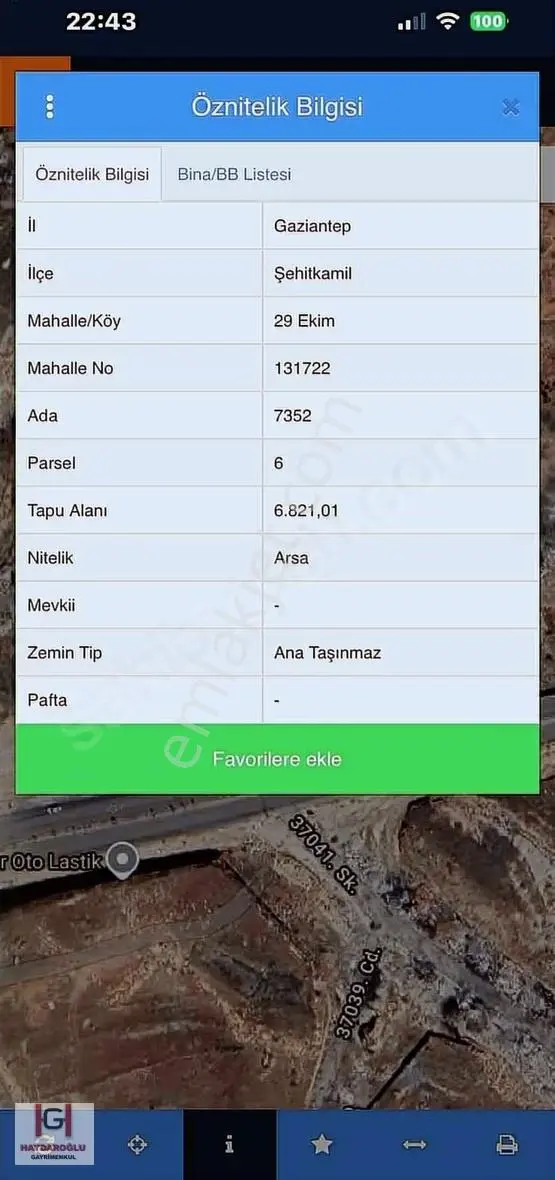 29 Ekim Lımak Çim Civ 12 Kat Ems 2.0 Satılık Ticari+konut Arsası