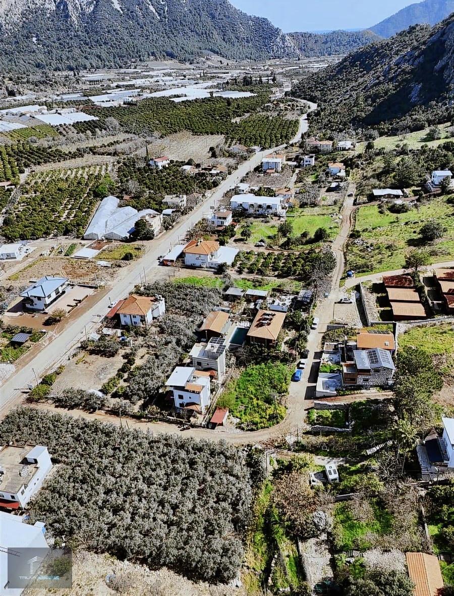 Adrasan Merkezde Deniz Yolunda İmarlı Arsa - Görsel 18