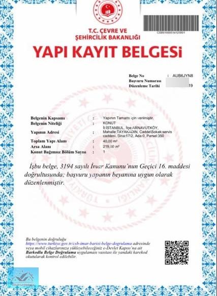 Arnavutköy Tayakadin'da 222 M² Yapı Kayıtlı Arsa - Araç Takaslı - Görsel 2
