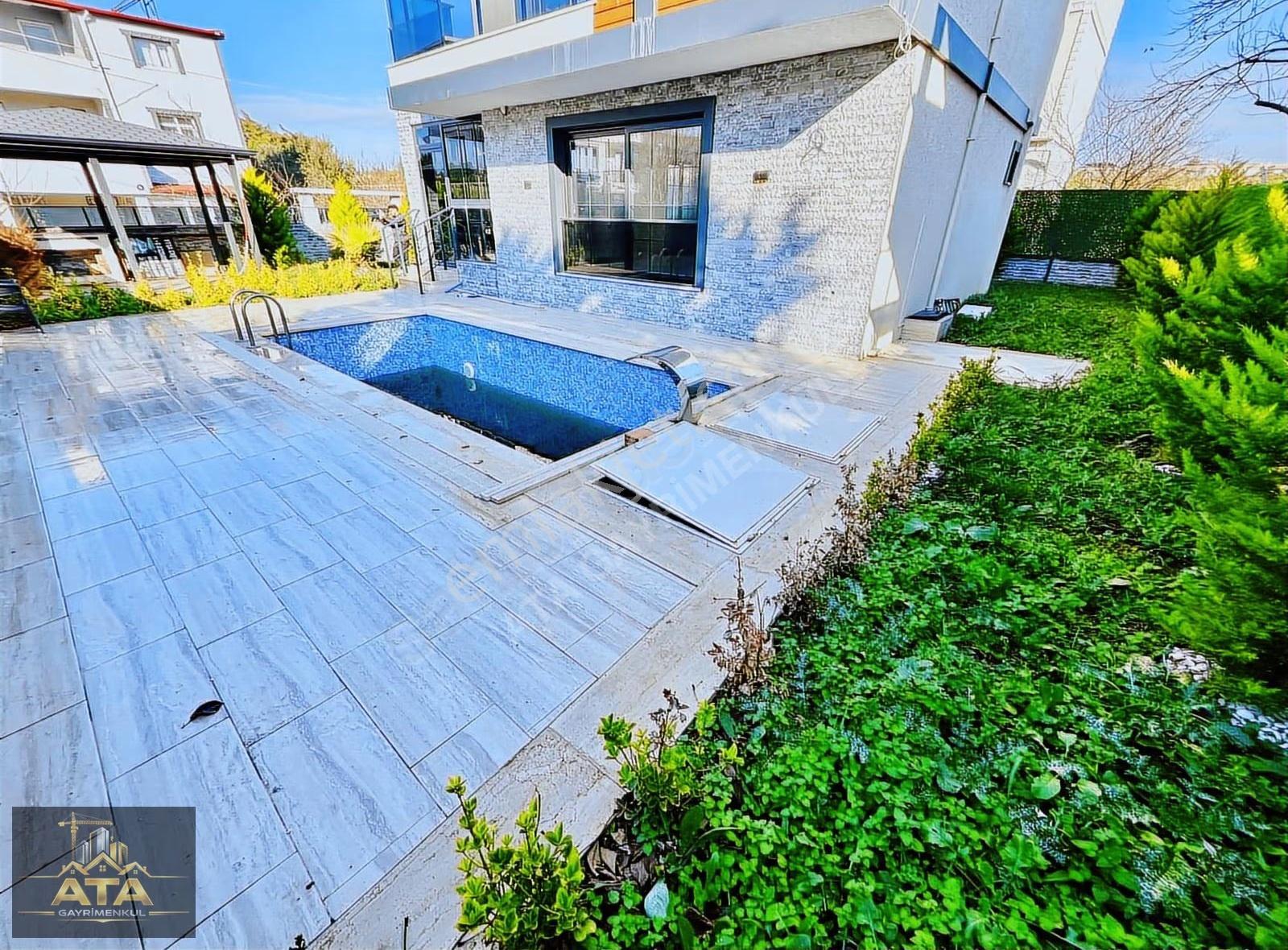 ^꧂315 M² Arsa İçinde Denize 100mt Müstakil Havuzlu 5+1 Lüx Villa - Görsel 17