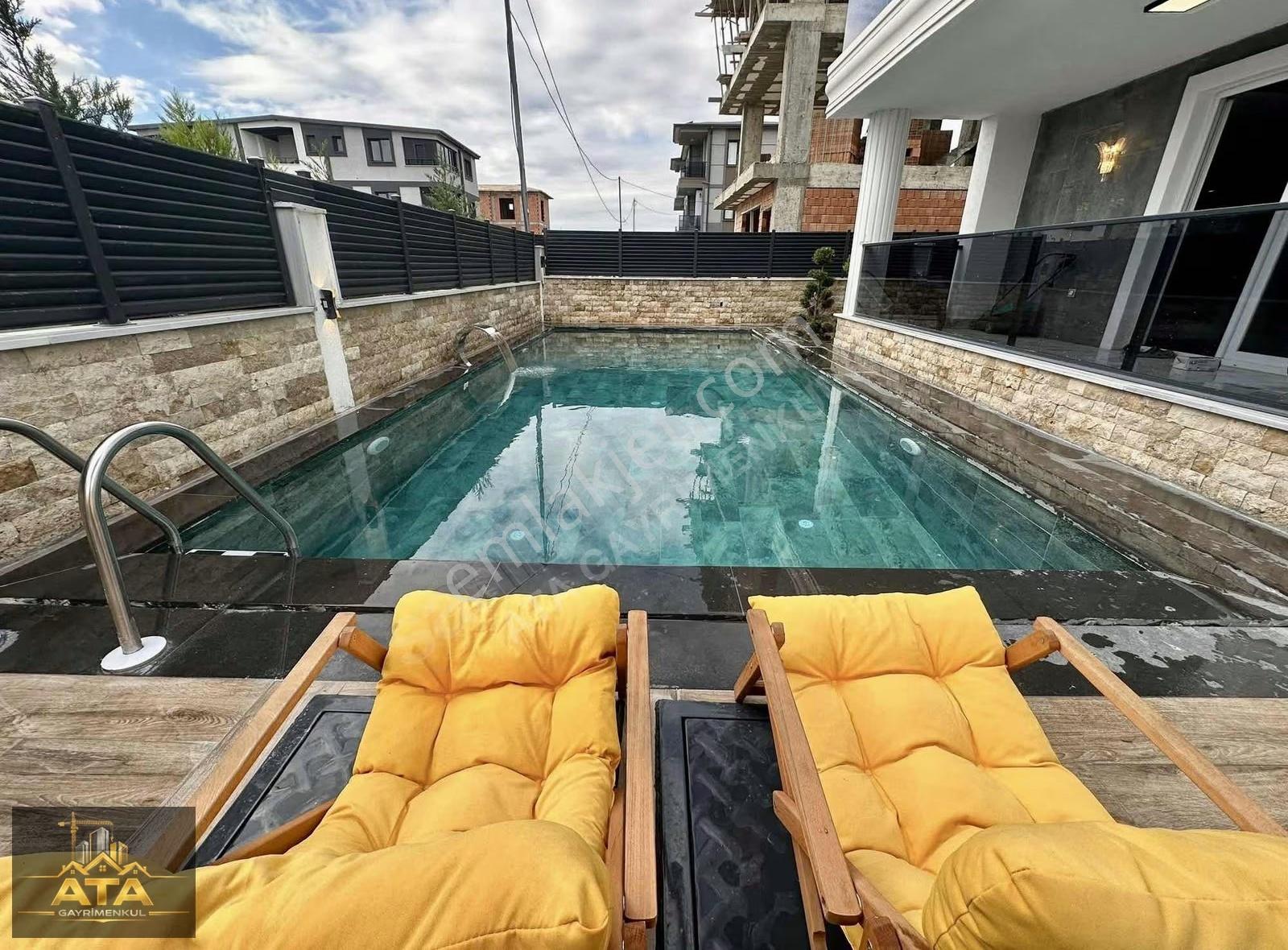 ^^ En İyisi Hazır ^^ Müstakil Havuzlu+hamam+sauna 5+1 Lüx Villa! - Görsel 17