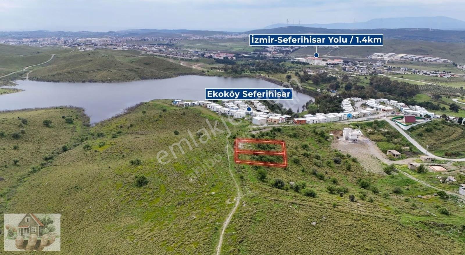 Seferihisar Ulamış'ta Deniz,doğa,göl Manzaralı Villa İmarlı Arsa - Görsel 9