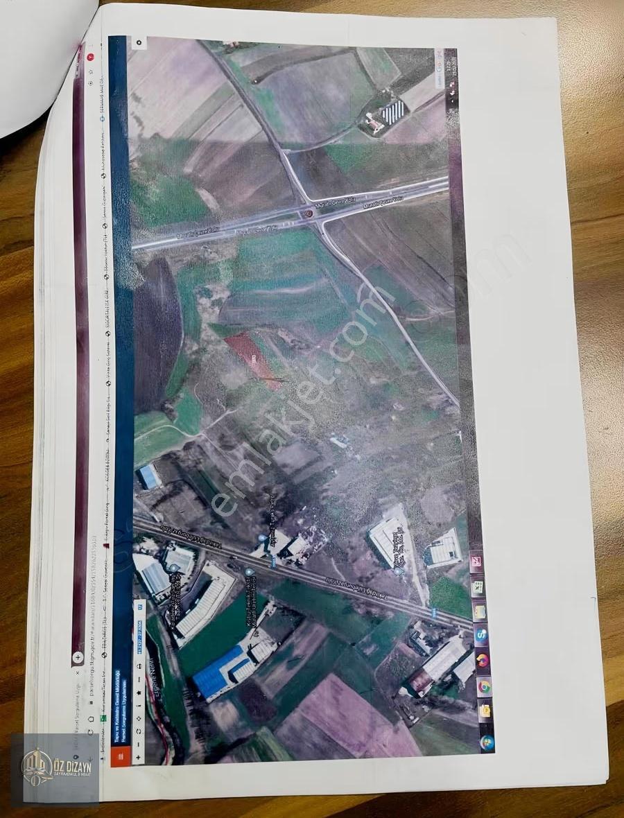 Tekirdağ Muratlı Osb Sanayi Cepheli Tek Tapu 6.600m2 Tarla - Görsel 4